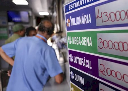 Mega-sena acumula para R$ 45 milhões; confira os números
