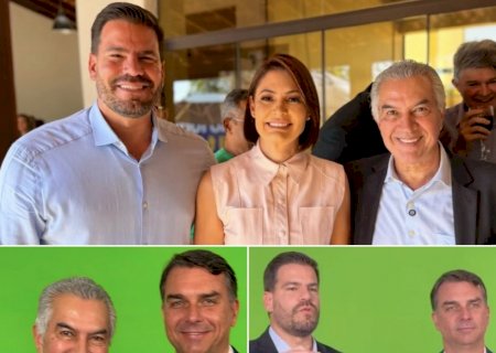 Contar e Reinaldo participam de encontro com Michele e Flávio Bolsonaro em Brasília