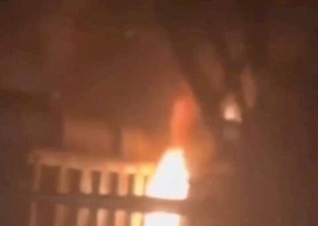 Carreta tomba sobre carro, pega fogo e deixa ao menos 5 mortos em MS
