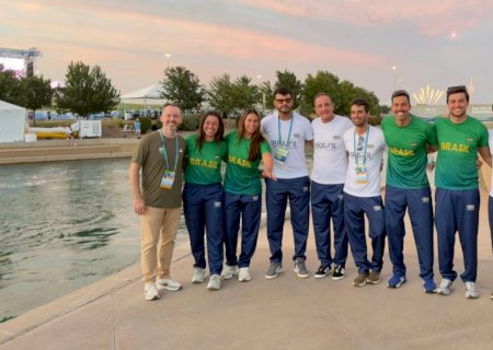 Pepê Gonçalves é ouro, e Ana Sátila leva prata no caiaque cross do Pan-Americano