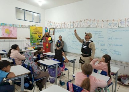 Prefeitura leva conscientização sobre o trânsito para escolas e Ceims durante Semana Nacional
