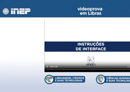 Plataforma Enem Libras ganha atualização com provas de 2017 a 2025