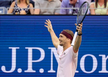 Com presença de Ronaldo Fenômeno, Zverev bate Khachanov e vai à final do US Open