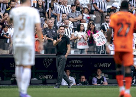 Domínguez deixa alerta ao time do Atlético-MG: "Temos obrigação de melhorar"