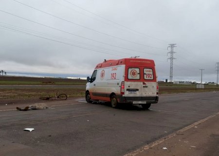 Dourados - Ciclista morto em atropelamento no anel viário ainda não foi identificado