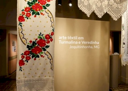 Museu do Folclore recebe bordados do Vale do Jequitinhonha