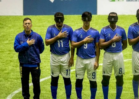 Brasil encara Costa Rica na semi da Copa América de futebol de cegos