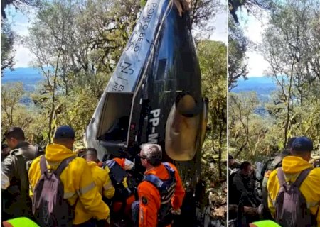 Corpos de vítimas de queda de helicóptero em SC são liberados