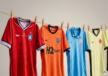 Qual o terceiro uniforme mais bonito do futebol brasileiro em 2026? Vote!