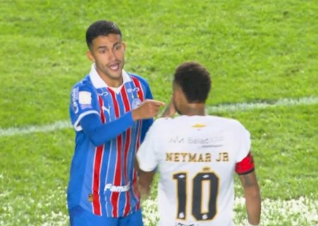 Neymar detona Nestor após ser expulso por lei Vini Jr em Santos x Bahia: "Foi safado"