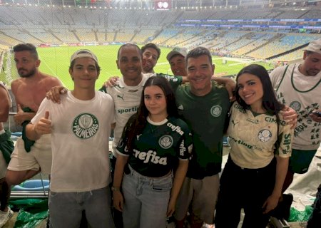 Artilheiro da Libertadores de 2006 pelo Palmeiras, Washington vive noite de torcedor no Maracanã