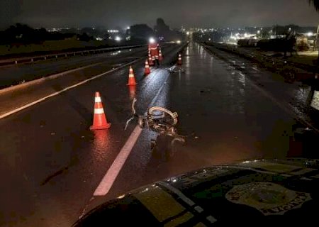 Ciclista de 19 anos morre ao ser atropelado em rodovia de Dourados