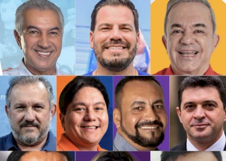 Ranking mostra empate entre Reinaldo e Contar e Vander e Soraya disputando a terceira posição