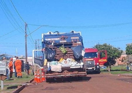 Gari que estudava para ser m&eacute;dico morre atropelado por caminh&atilde;o de coleta