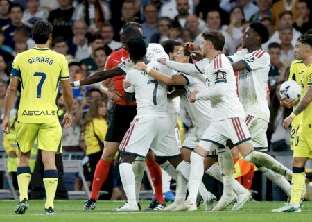 TV do Real Madrid sobe tom após expulsão de Vini Jr. e nove cartões: "Se Yamal faz isso, o gol não volta"