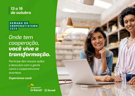 Semana do Cooperativismo destaca impacto da cooperação no desenvolvimento das comunidades