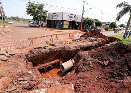 Prefeitura inicia obra para acabar com alagamentos na Avenida Esplanada