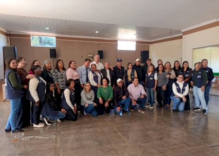 Agentes de saúde de Itaporã participam de mobilização histórica por direitos previdenciários