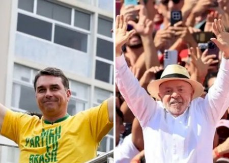 Em MS, Fl&aacute;vio Bolsonaro tem 51,9% dos votos v&aacute;lidos e Lula aparece com 34,8%