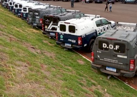 MS mobiliza 584 viaturas, dois helicópteros e mais de 3,3 mil profissionais para o 2º turno das eleições