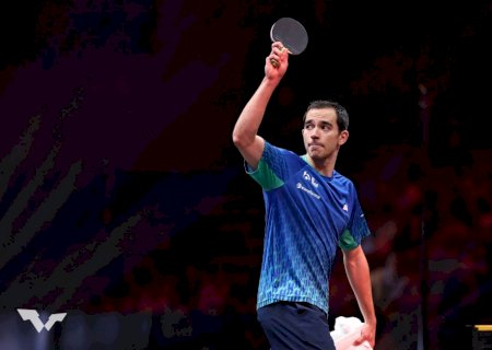 Em jogo dramático, Hugo Calderano sofre virada e é eliminado do Smash da China